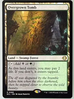 Magic the Gathering - Overgrown Tomb 266 - Image 1