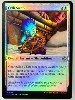 Magic the Gathering Lorwyn Eclipsed - Crib Swap Foil 11 - Image 1