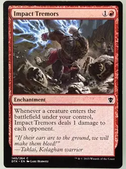 Magic the Gathering - Impact Tremors 140 - Image 1