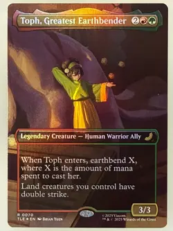 Magic the Gathering - Toph, Greatest Earthbender Foil 70 - Image 1