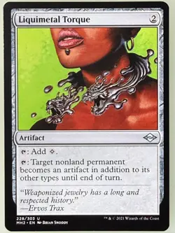 Magic the Gathering - Liquimetal Torque 228 - Image 1