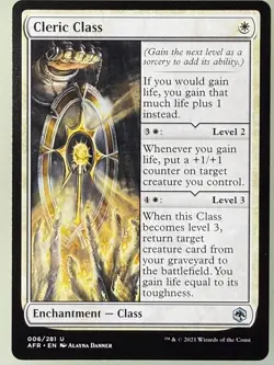 Magic the Gathering - Cleric Class 006 - Image 1