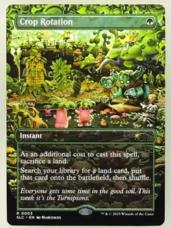 Magic the Gathering - Crop Rotation 3 Secret Lair - Image 1
