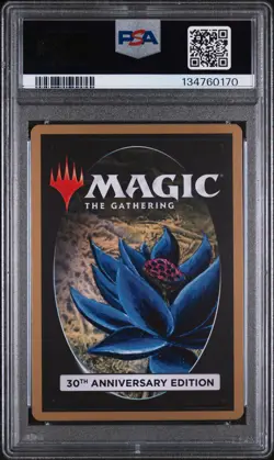 2022 MAGIC THE GATHERING 30TH ANNIVERSARY EDITION #0010 HUMAN CLERIC TOKEN PSA 9 - Image 2