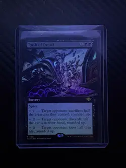 MTG: Rush of Dread - Foil - Extended Art - NM - Outlaws of Thunder Junction - Image 1