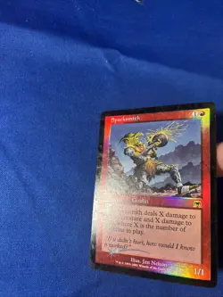 FOIL SPARKSMITH LP- Onslaught Original mtg Magic fast shipping - Image 3