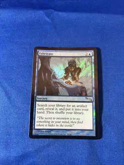 FOIL FABRICATE LP- Mirrodin Original mtg Magic fast shipping - Image 1