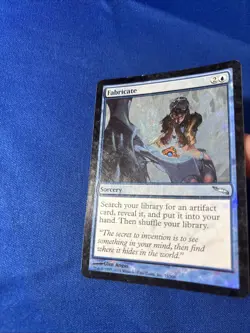 FOIL FABRICATE LP- Mirrodin Original mtg Magic fast shipping - Image 3