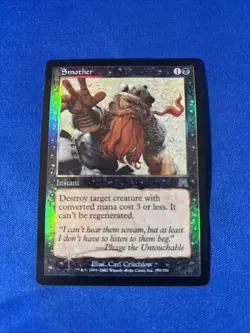 FOIL SMOTHER LP Onslaught Original mtg Magic fast shipping - Image 1