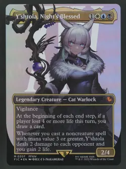 Y'shtola, Night's Blessed - (Borderless) Commander: Final Fantasy Foil - Image 1