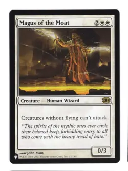 Mint/Near-Mint, English - 1 x MTG Magus of the Moat Mystery Booster/The list - Image 1