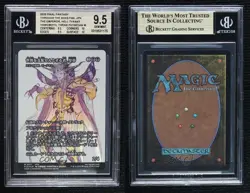 The Emperor Hell Tyrant (Yawgmoth Thran Physician) Japanese Foil Magic BGS 9.5 - Image 3