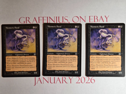 x3 Mesmeric Fiend - Torment LPx3 - MTG Magic The Gathering - Image 1