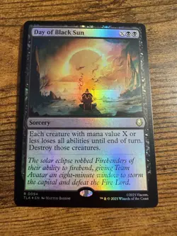 MTG Magic The Gathering Avatar FOIL Day of Black Sun - Image 1