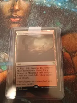 Bloodstained Mire, Khans of Tarkir, NM, 5 available, FREE NEXT DAY SHIPPING! - Image 1