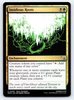 Insidious Roots - Murders at Karlov Manor MTG - Image 1