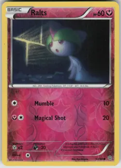 Pokemon Ralts Common XY - Ancient Origins 52/98 NM - Image 1