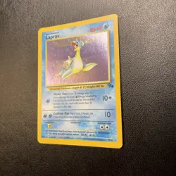 Pokemon TCG Lapras Fossil Holo Unlimited Card 10/62 - Image 3