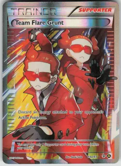 Pokemon Team Flare Grunt - 73a/83 Promo Alternate Art Promos 073a/083 LP - Image 1
