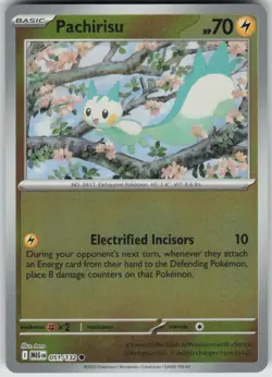 Pokemon Pachirisu Common ME01: Mega Evolution 051/132 NM - Image 1