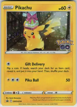 Pokemon Pikachu - Promo SWSH: Sword & Shield Promo Cards SWSH234 NM - Image 1