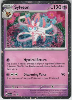 Pokemon Sylveon - (Cosmos Holo) Promo SV: Scarlet & Violet Promo Cards 172 NM - Image 1