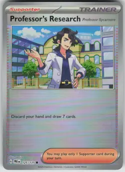 Pokemon Professor's Research [Professor Sycamore] (Poke Ball Pattern) Common SV: - Image 1