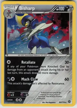 Pokemon Bisharp - (Cosmos Holo) Promo Miscellaneous Cards & Products 064/114 NM - Image 1