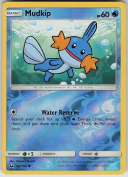 Pokemon Mudkip (32) Common SM - Celestial Storm 32/168 NM - Image 1