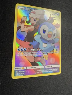 Piplup - 239/236 - Pokemon Cosmic Eclipse Sun & Moon Secret Rare Card NM - Image 2