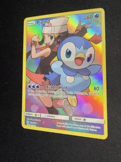 Piplup - 239/236 - Pokemon Cosmic Eclipse Sun & Moon Secret Rare Card NM - Image 3