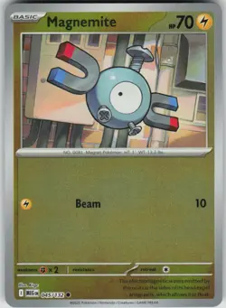 Pokemon Magnemite Common ME01: Mega Evolution 045/132 NM - Image 1