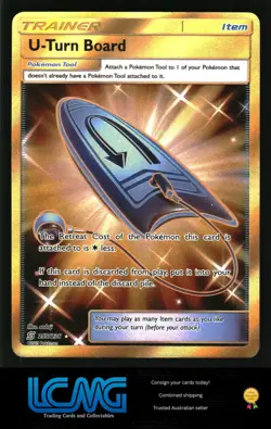Pokemon TCG SM - Unified Minds #255/236 U-Turn Board (Secret) - Image 1
