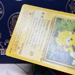 Pokemon Pikachu Jungle 60/64 Regular Unlimited Common French Red Cheeks NM/MT - Image 4