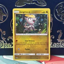 Pokemon TCG Jangmo-o Black Star Promo SM40 Holo Sun & Moon NM/M Cosmos - Image 1