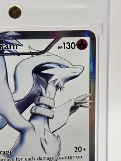 Reshiram 113/114 Full Art Ultra Rare Pokemon Black And White HP/DMG 2011 Pokemon - Image 4