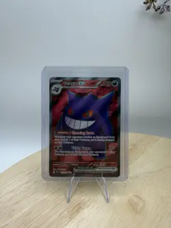 Pokemon TCG Gengar EX Temporal Forces Ultra Rare Card 193/162 - Image 1