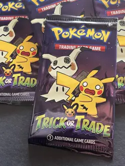 90x New Sealed Packs Pokemon Halloween Trick or Trade Booster 270 Cards Total - Image 1
