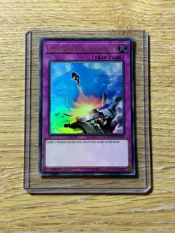 Compulsory Evacuation Device - DUOV-EN097 - Ultra Rare - 1st Ed - YuGiOh - New - Image 1