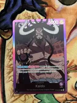 Kaido (001) ST04-001 Super Pre-Release Starter Deck 4 Foil NM - Image 1