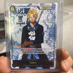 Sabo OP13-120 Secret Rare Alternate Art Carrying On His Will One Piece TCG - Image 1