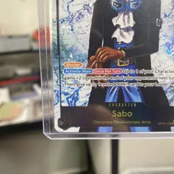 Sabo OP13-120 Secret Rare Alternate Art Carrying On His Will One Piece TCG - Image 5