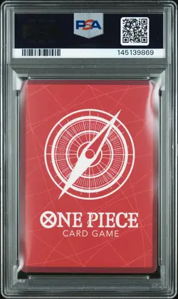 2025 ONE PIECE ENGLISH VERSION 2ND ANNIVERSARY SET #081 MARSHALL D. TEACH PSA 10 - Image 2