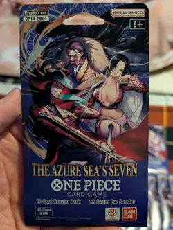 One Piece The Azure Sea's Seven Sleeved Booster OP-14 EB04 English - Lot Of 25 - Image 2