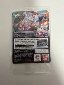 One Piece Monkey.D.Luffy College Basketball US Voyage P-055 Promo Sealed - Image 4