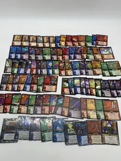 .Dot Hack Enemy TCG Epidemic Near complete Card Set (Missing 2 cards plus Urs) - Image 1