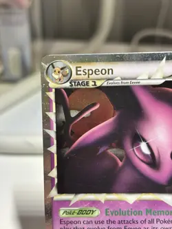 Espeon Prime 81/90 Undaunted Holo Rare Pokemon TCG Card *read description pls* - Image 2