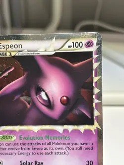 Espeon Prime 81/90 Undaunted Holo Rare Pokemon TCG Card *read description pls* - Image 3