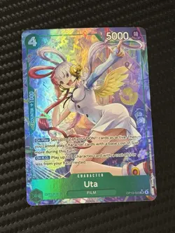 Uta (Alt Art) OP13-023 SR Carrying on His Will - ONE PIECE Card Game ENGLISH - Image 1