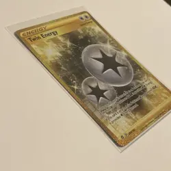 Pokemon Twin Energy - 209/192 Rebel Clash Sword & Shield Secret Rare Card Holo - Image 3